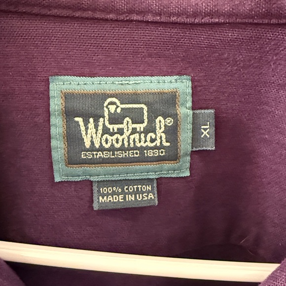 Woolrich Purple Button-Up Shirt - Picture 2 of 3
